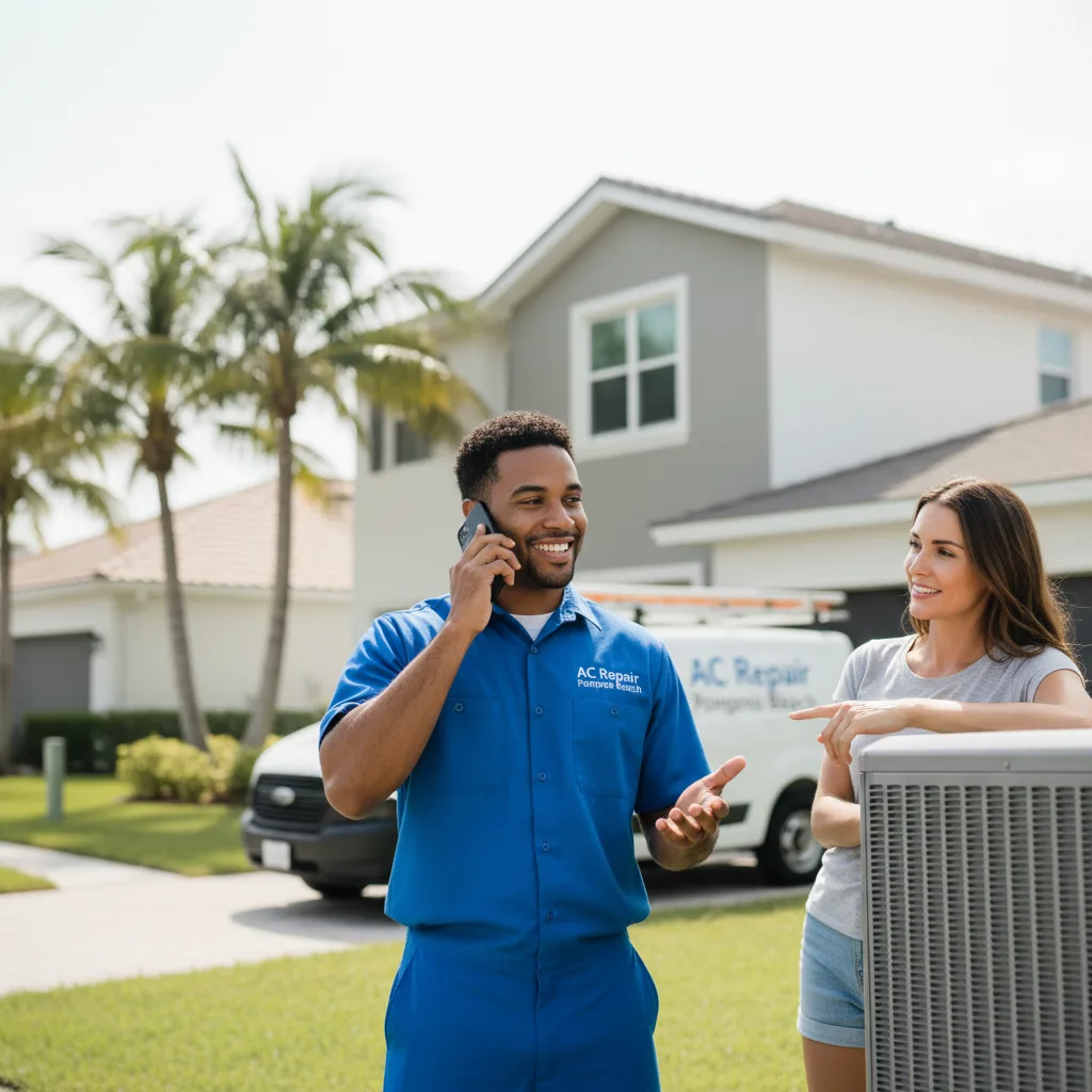 AC Repair Pompano Beach customer support in Ontario